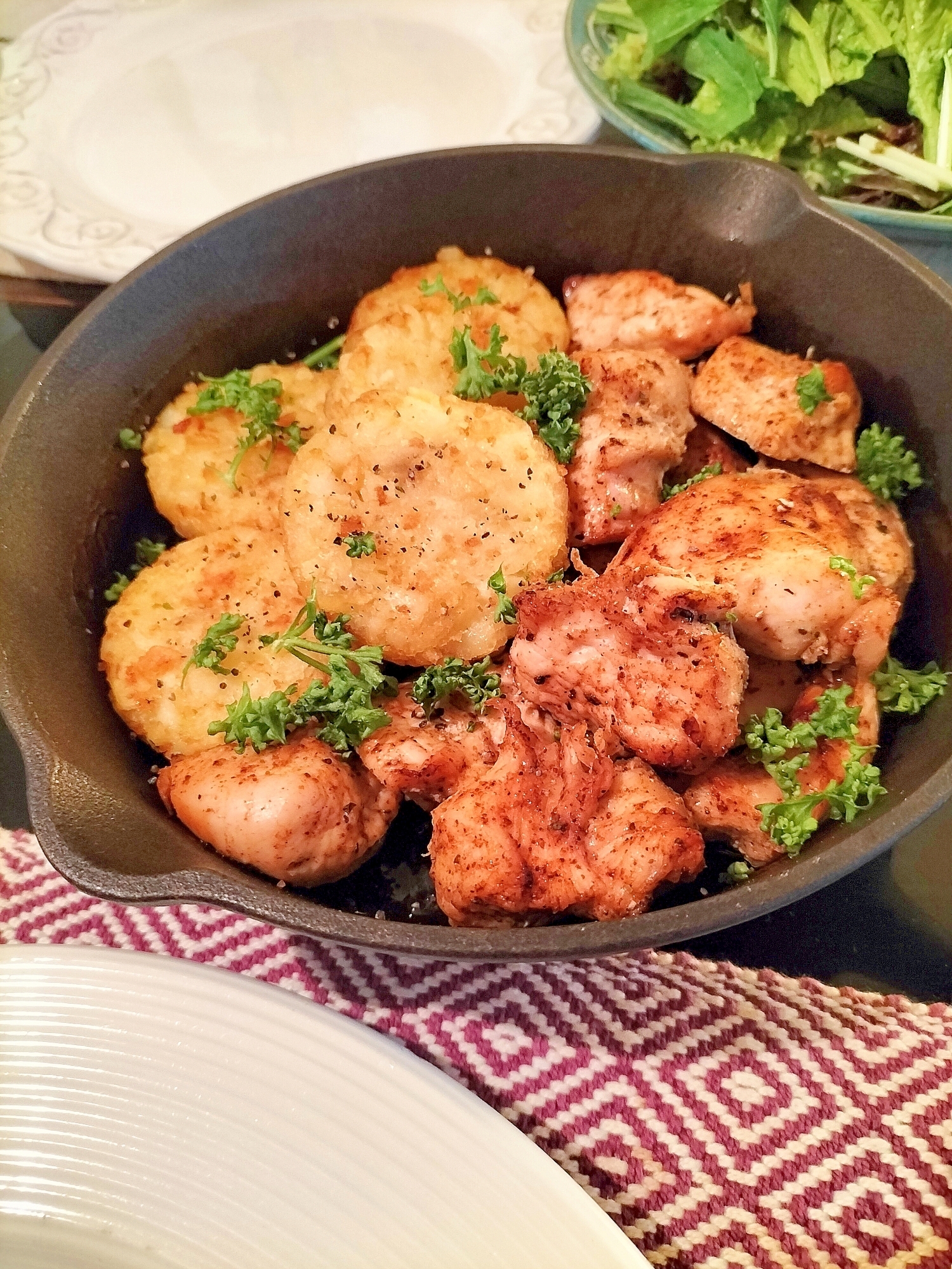 ケイジャンチキン♪