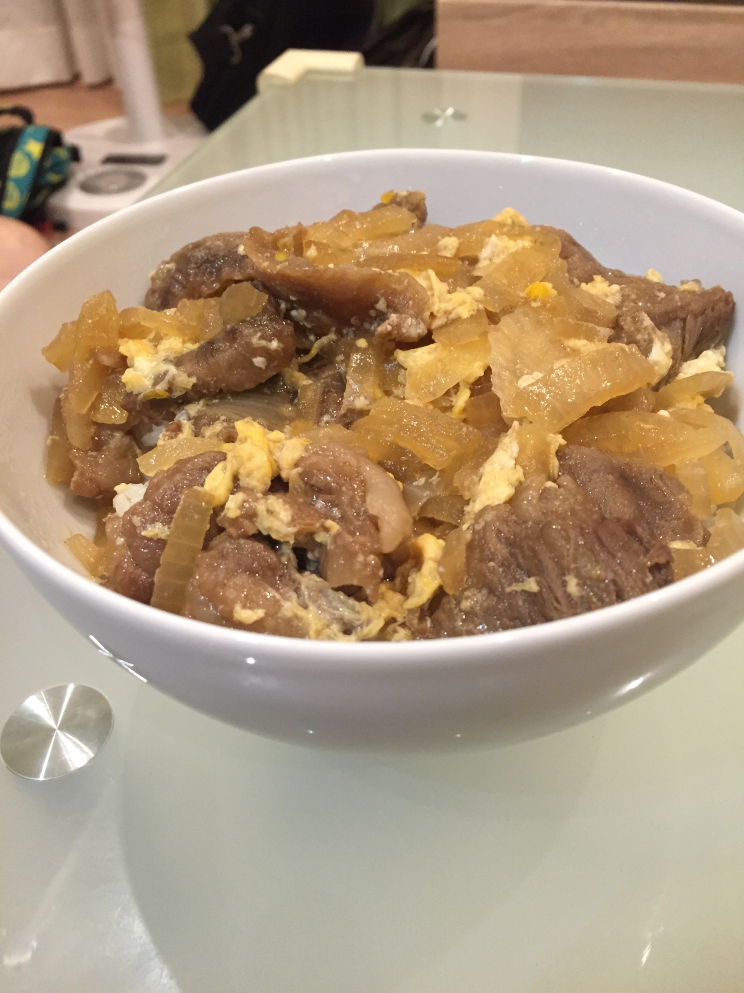 簡単！ 牛すじ丼