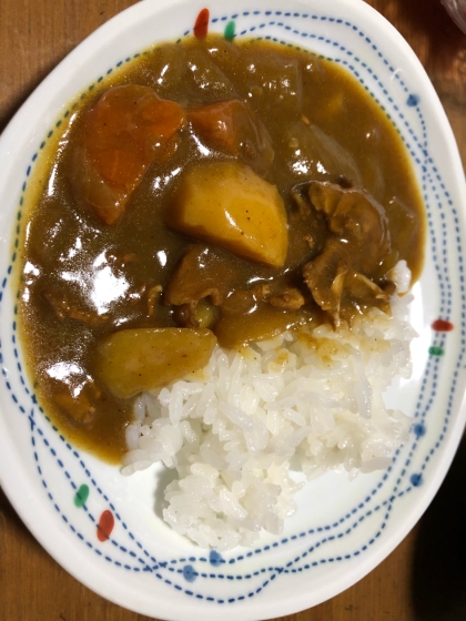 朝に作って夜食べる☆超時短カレーライス