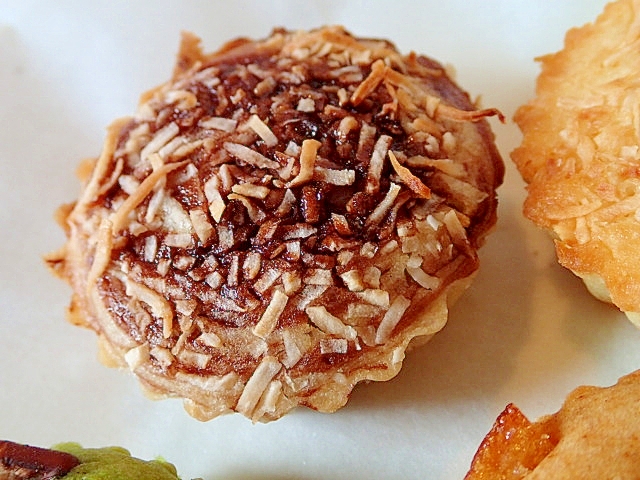 Wチョコとココナッツのミニカップケーキ♬