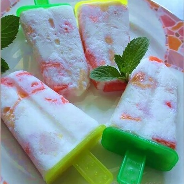 ミックスフルーツのアイスキャンディー レシピ 作り方 By はなまる子 楽天レシピ ミックスフルーツのアイスキャンディー レシピ 作り方 By はなまる子 楽天レシピ