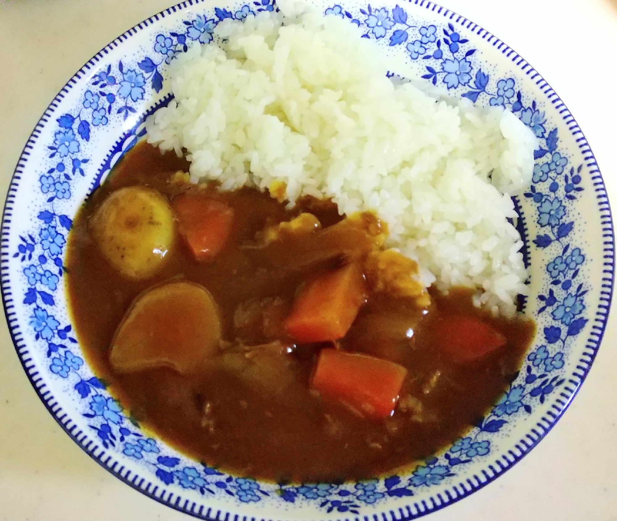 簡単✿皮付きじゃがいもカレー✿