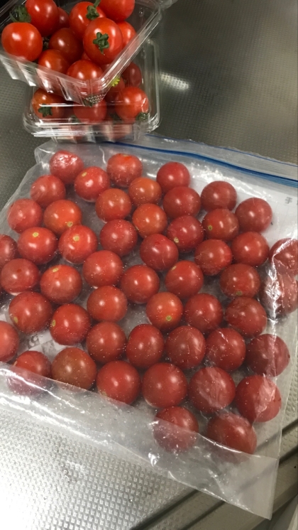 加熱用の冷凍トマト