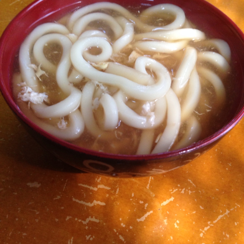 お汁の代わりに★玉子うどん(*^^*)