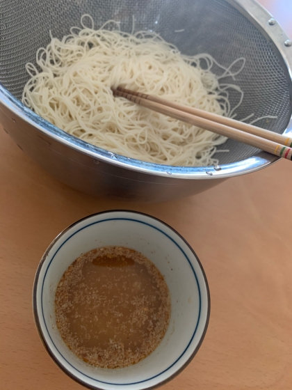 味噌だれそうめん