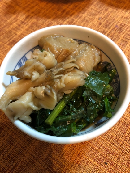 家にあった焼き麩を使い、最後に油を少しかけ回しました。とても美味しいです。次回は仙台麩で作ります(^^)
ありがとうございます♡