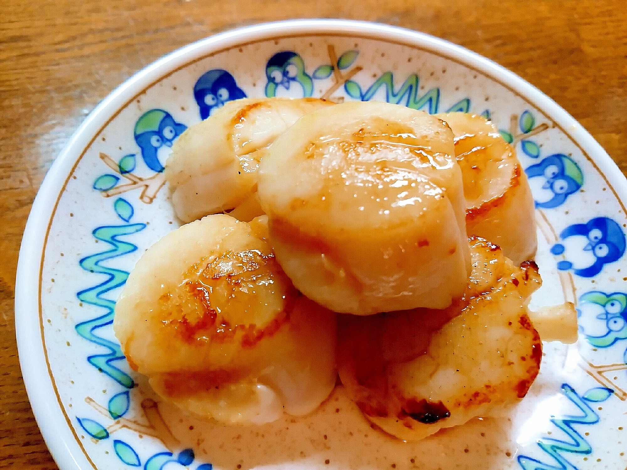 ホタテのバター醤油焼き