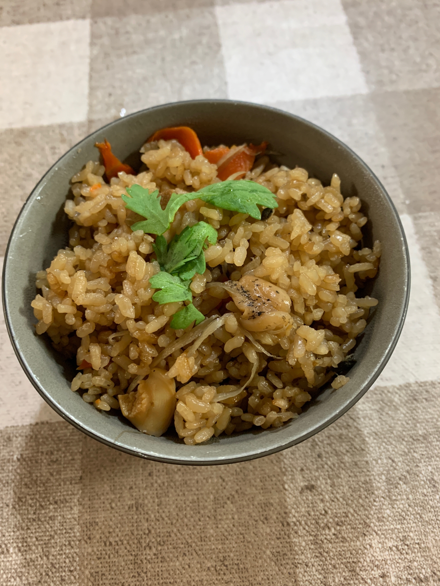 簡単!バイ貝の炊き込みご飯