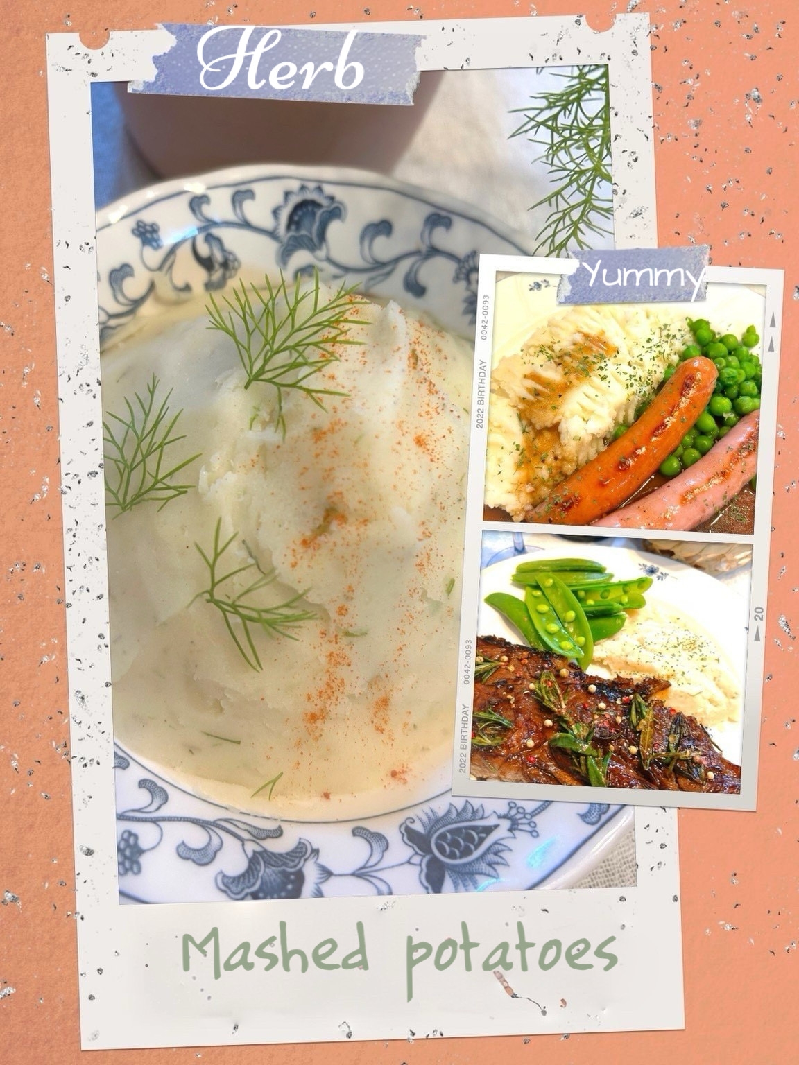 ☆★ハーブ入りマッシュポテト♪★☆