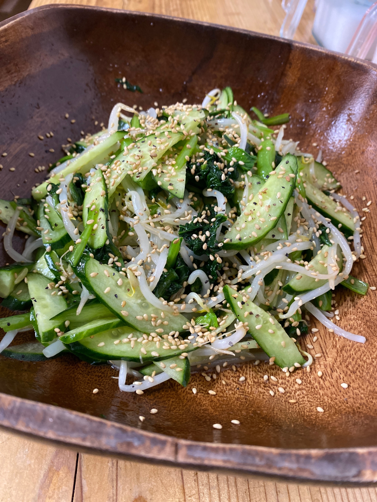 子供もモリモリ食べる！もやしのフレンチサラダ♪