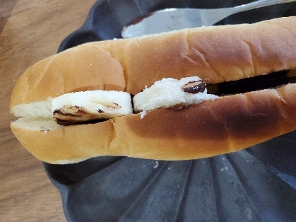 〜マシュマロとチョコバナナのサンドパン〜