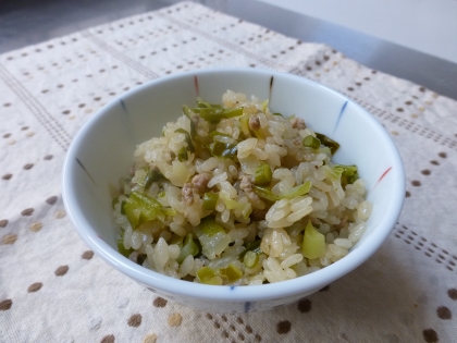 餃子ご飯