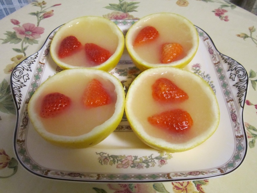 器ごと可愛いグレープフルーツゼリー レシピ 作り方 By 裸足の女神08 楽天レシピ 器ごと可愛いグレープフルーツゼリー レシピ 作り方 By 裸足の女神08 楽天レシピ