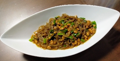 ダイエット！納豆カレー麺＋＋