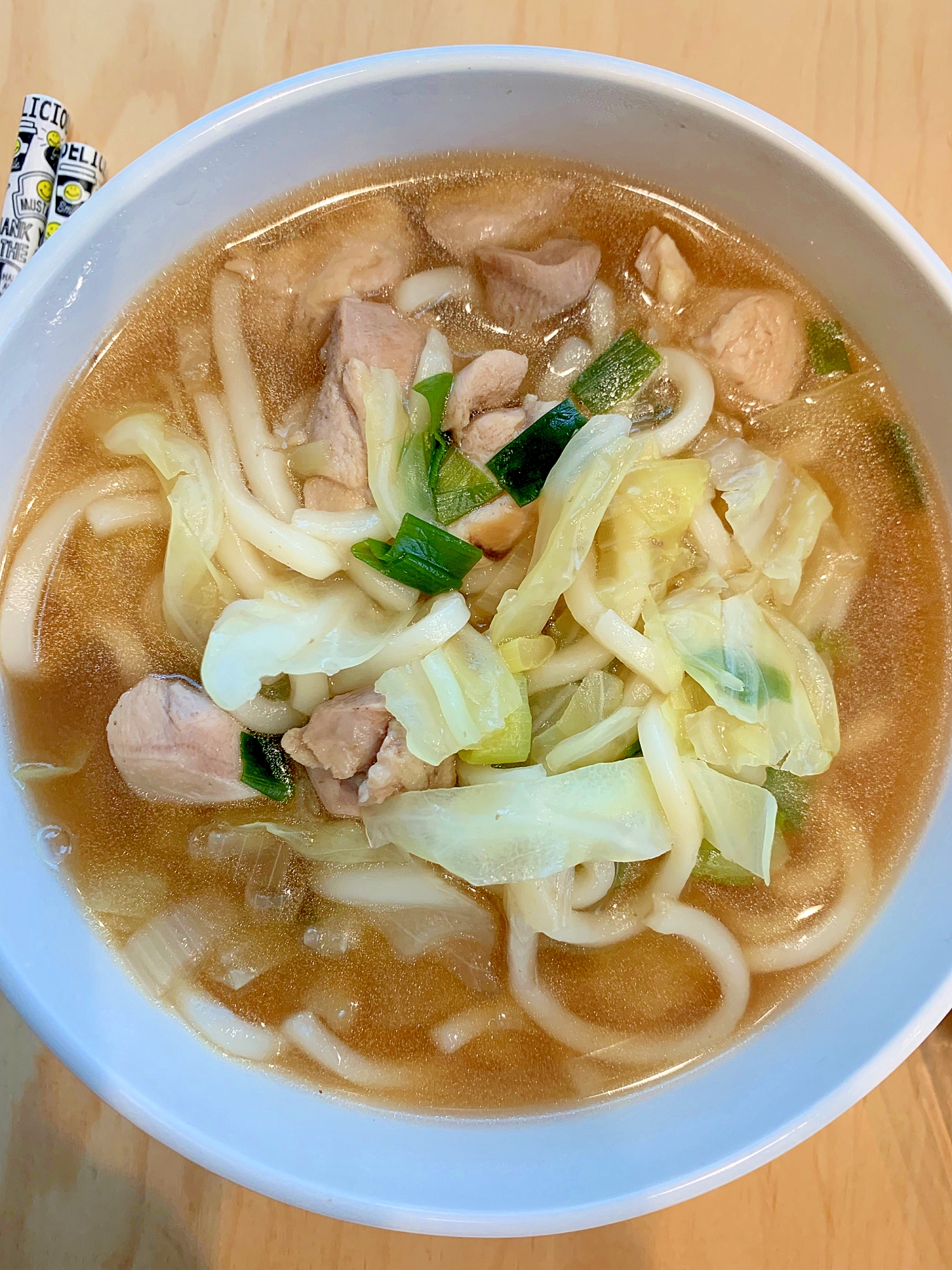 鶏モモ煮込みうどん