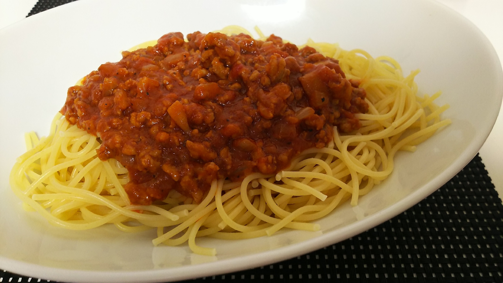 家庭の味♥我が家のミートソーススパゲッティ