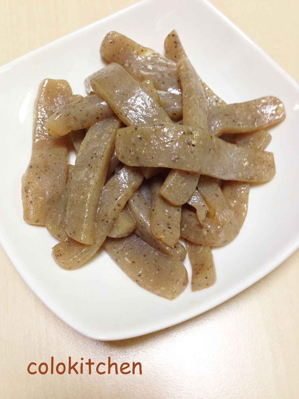 こんにゃくのめんつゆマヨネーズ炒め レシピ 作り方 By Colokitchen 楽天レシピ