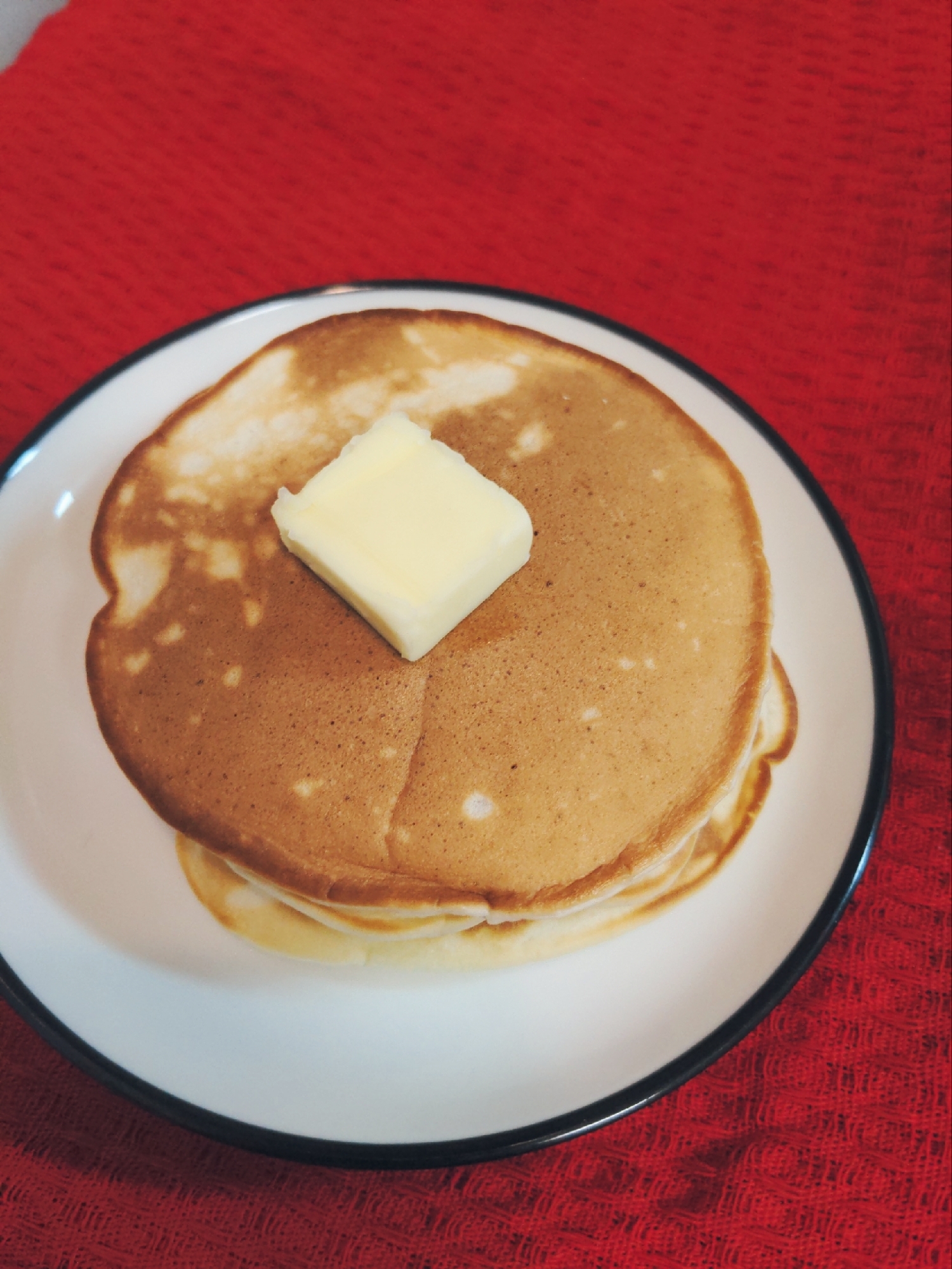 もっちもち！手作りハワイアンパンケーキ♪