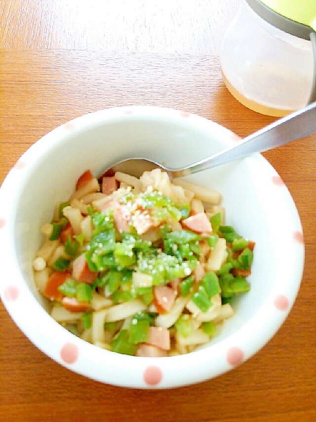 離乳食☆ナポリタン風焼きうどん