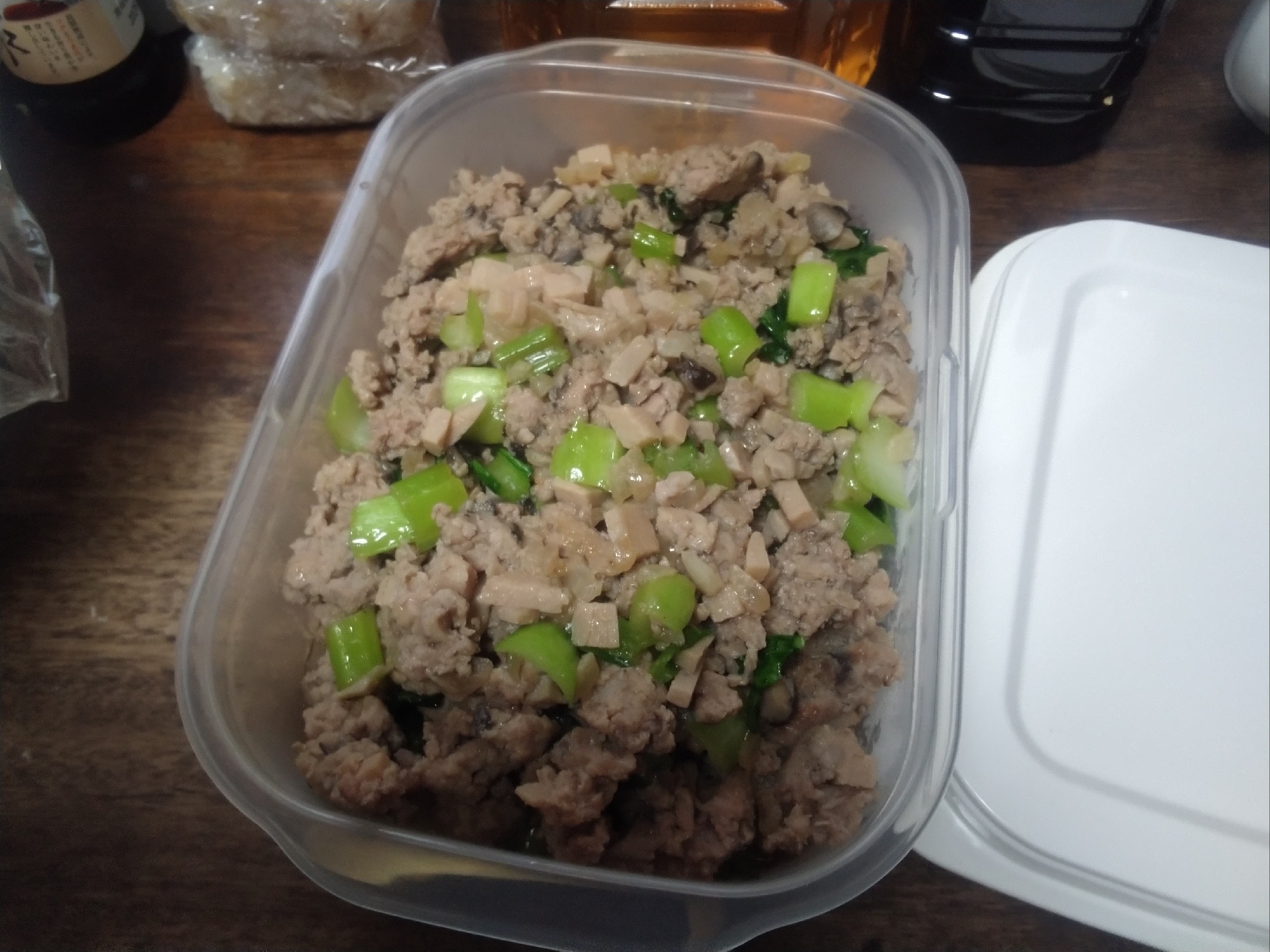 豚ひき肉のそぼろ