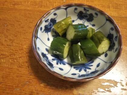 冷蔵庫で糠漬け