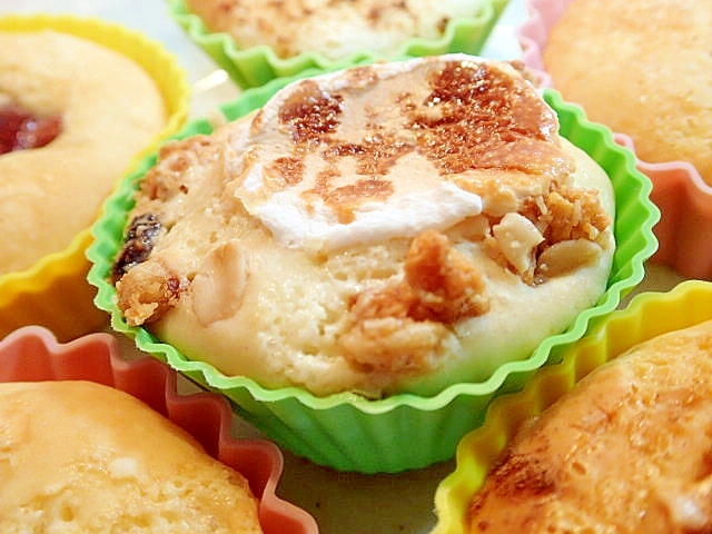 マシュマロとグラノーラのカップケーキ レシピ 作り方 By ぷ みぃまま 楽天レシピ