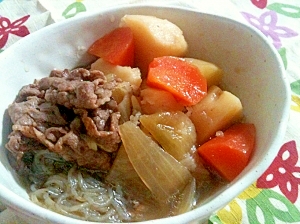 京風うす味なほっこり肉じゃが☆