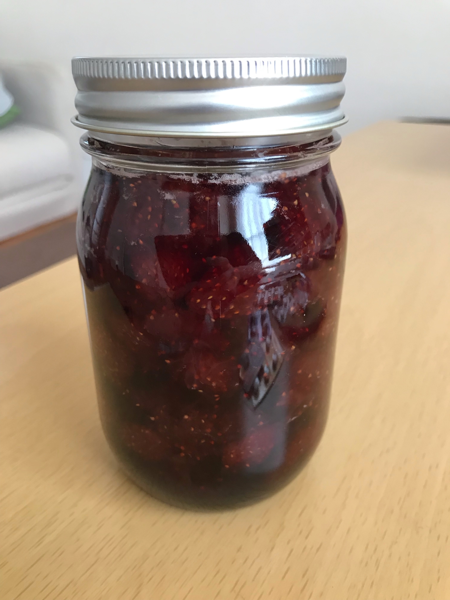 甜菜糖でイチゴジャム☆