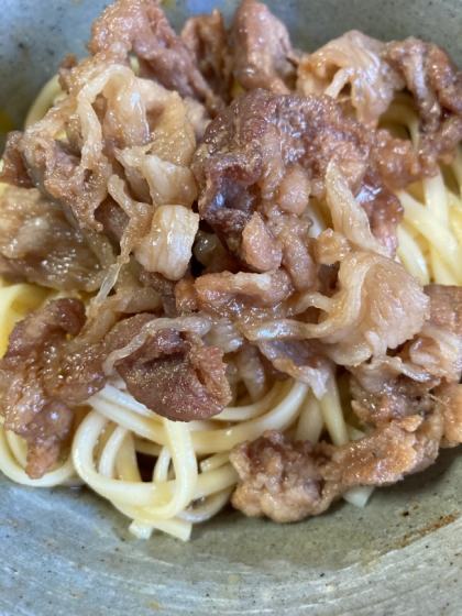 みんな大好き！肉うどん♫