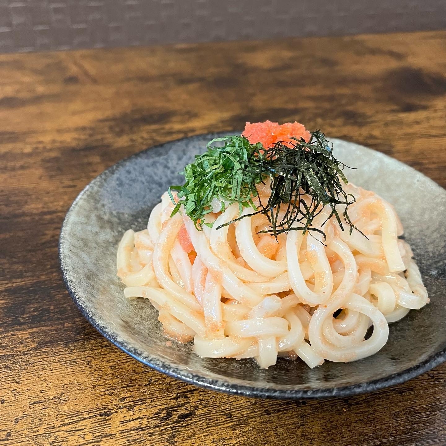 ごま油香る明太冷やしうどん