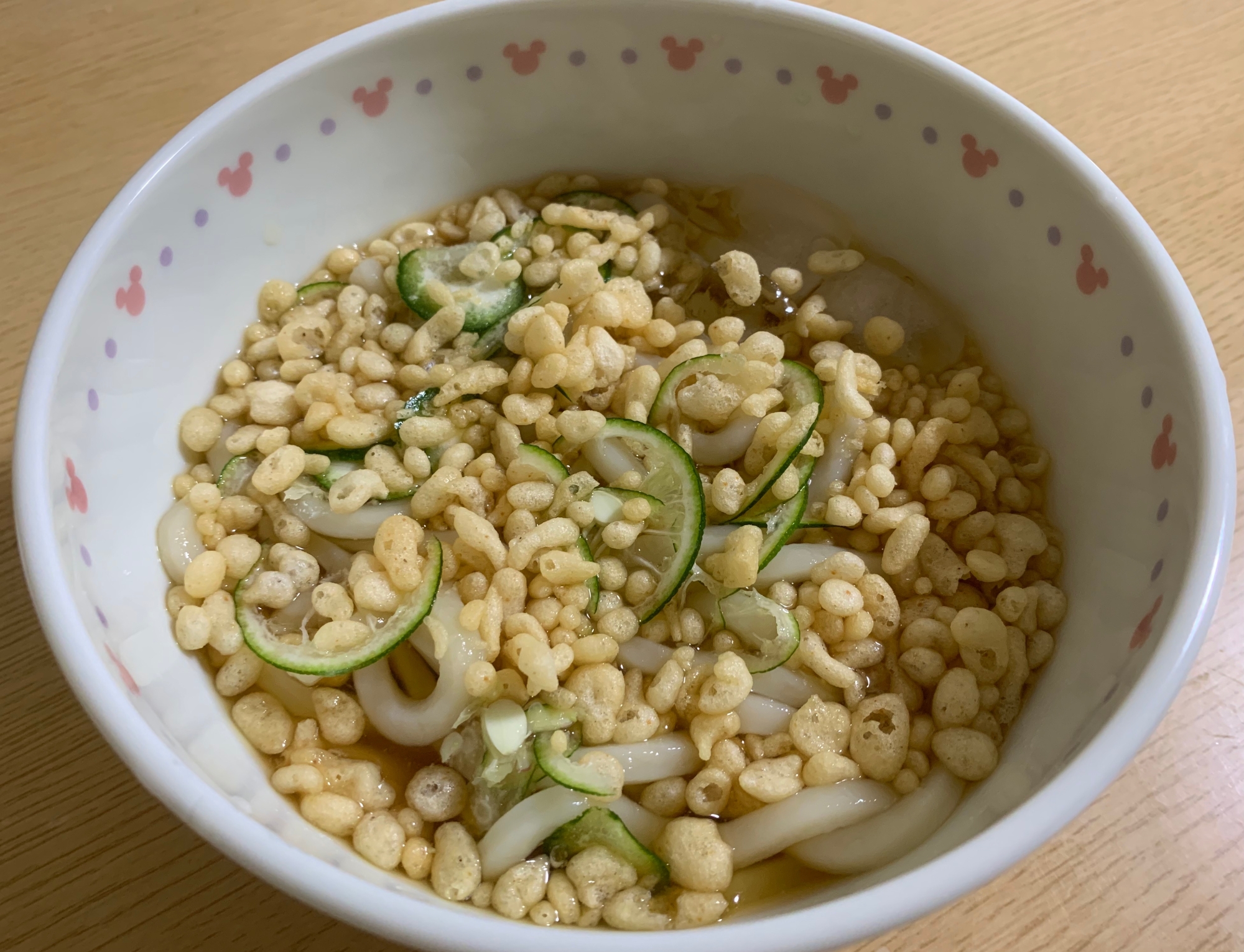 冷やしたぬきすだちうどん