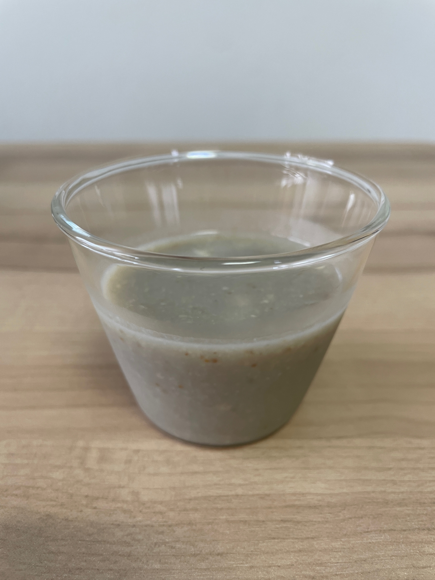 白いちじくとバナナの豆乳ゼリー