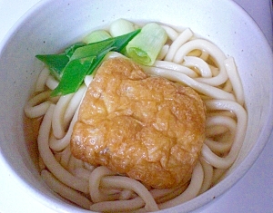 うちの定番☆きつねうどん