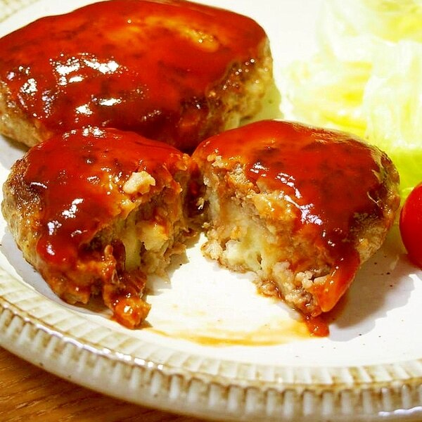 マッシュポテト入り ハンバーグ レシピ 作り方 By 京たまご86 楽天レシピ マッシュポテト入り ハンバーグ レシピ 作り方 By 京たまご86 楽天レシピ