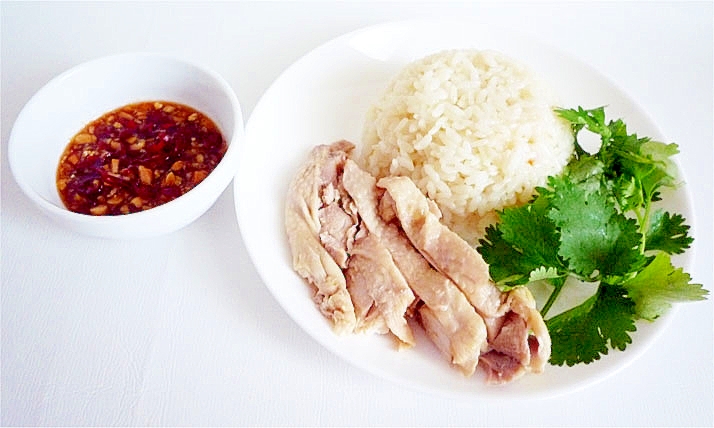 本格的 カオマンガイ タイ風チキンライス