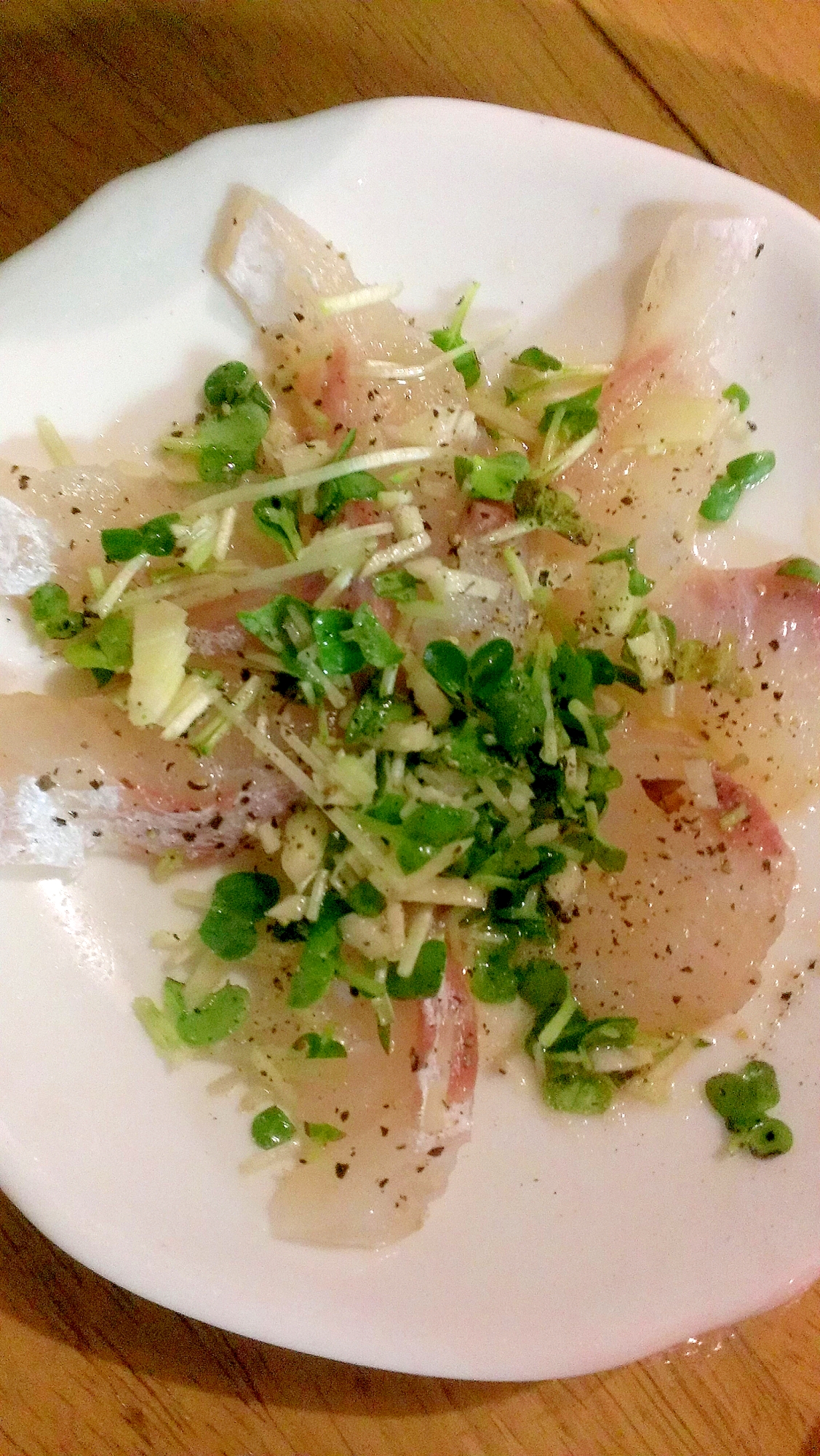 一人晩酌 鯛の中華カルパッチョ レシピ 作り方 By アルバンドロー 楽天レシピ 一人晩酌 鯛の中華カルパッチョ レシピ 作り方 By アルバンドロー 楽天レシピ