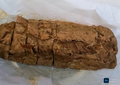 完熟バナナのパウンドケーキ