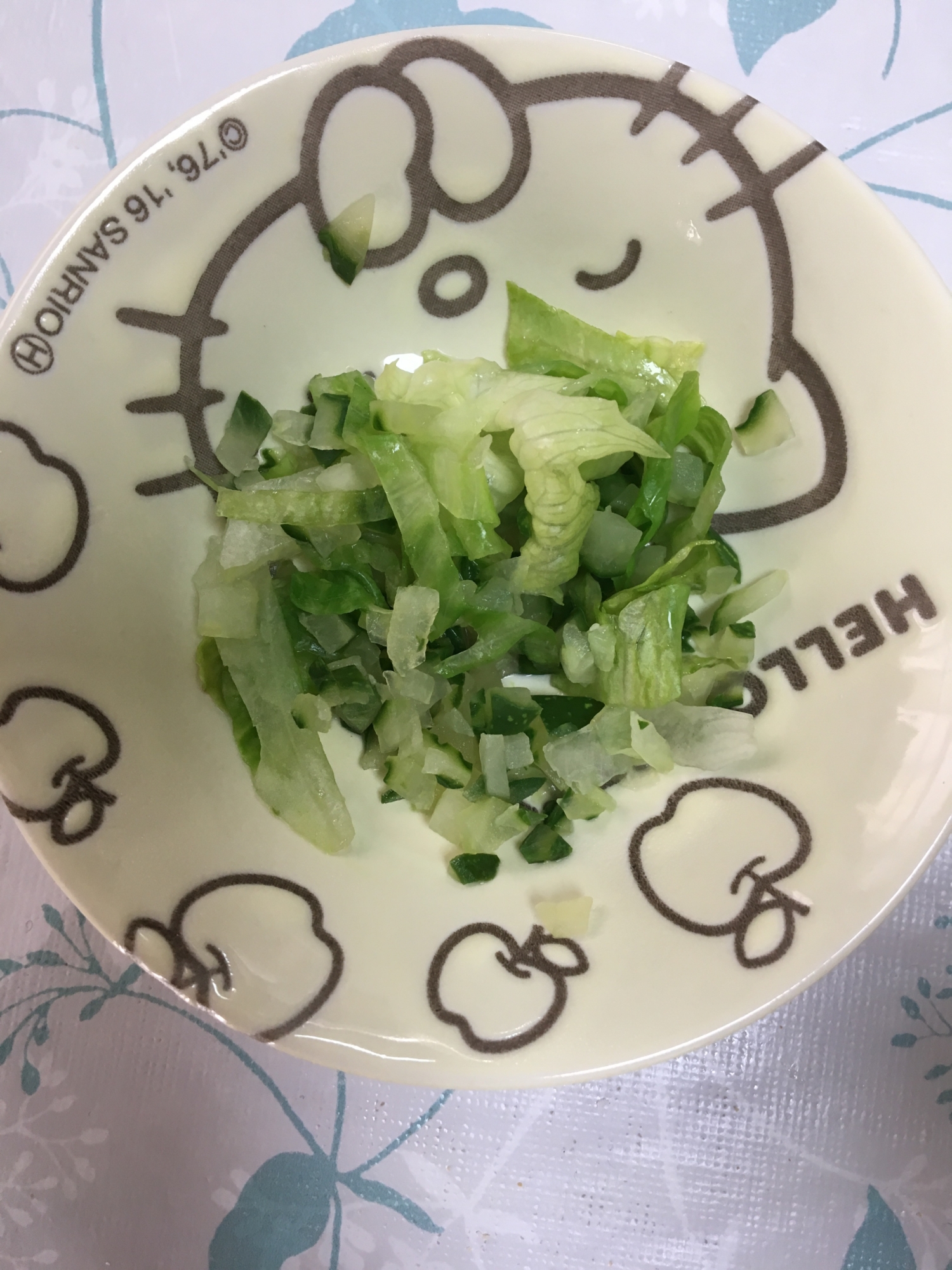 離乳食完了期 サニーレタスのスープ和え レシピ 作り方 By ズボラでもおいしいごはんが食べたい 楽天レシピ