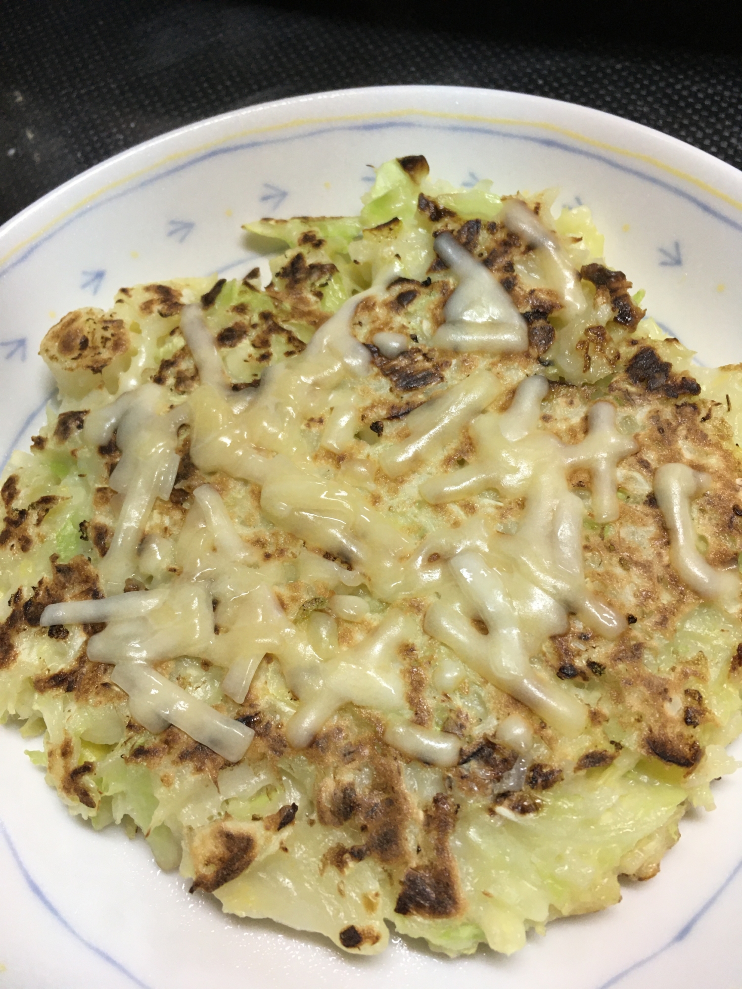 離乳食にキャベツとチーズのお好み焼き レシピ 作り方 By おきぬ 楽天レシピ