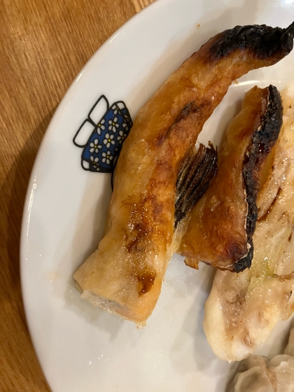 鮭ハラスの洋風こんがり焼き