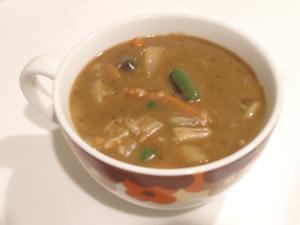 カップで食べるカレーシチュー