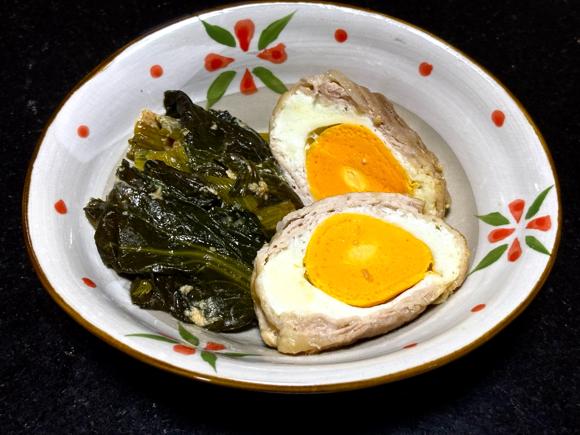 野菜も一緒に、冷凍たまごの豚肉巻き♪炊飯器調理