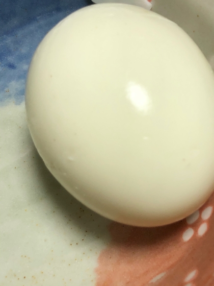 少ない水とガス代節約ゆで卵の作り方