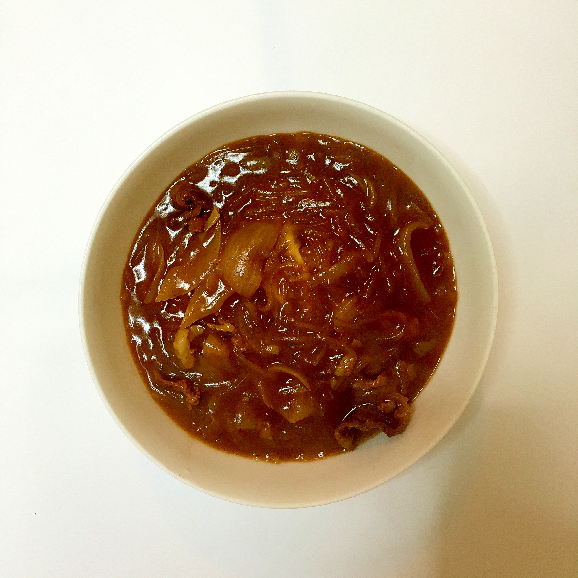 肉じゃがカレーうどん