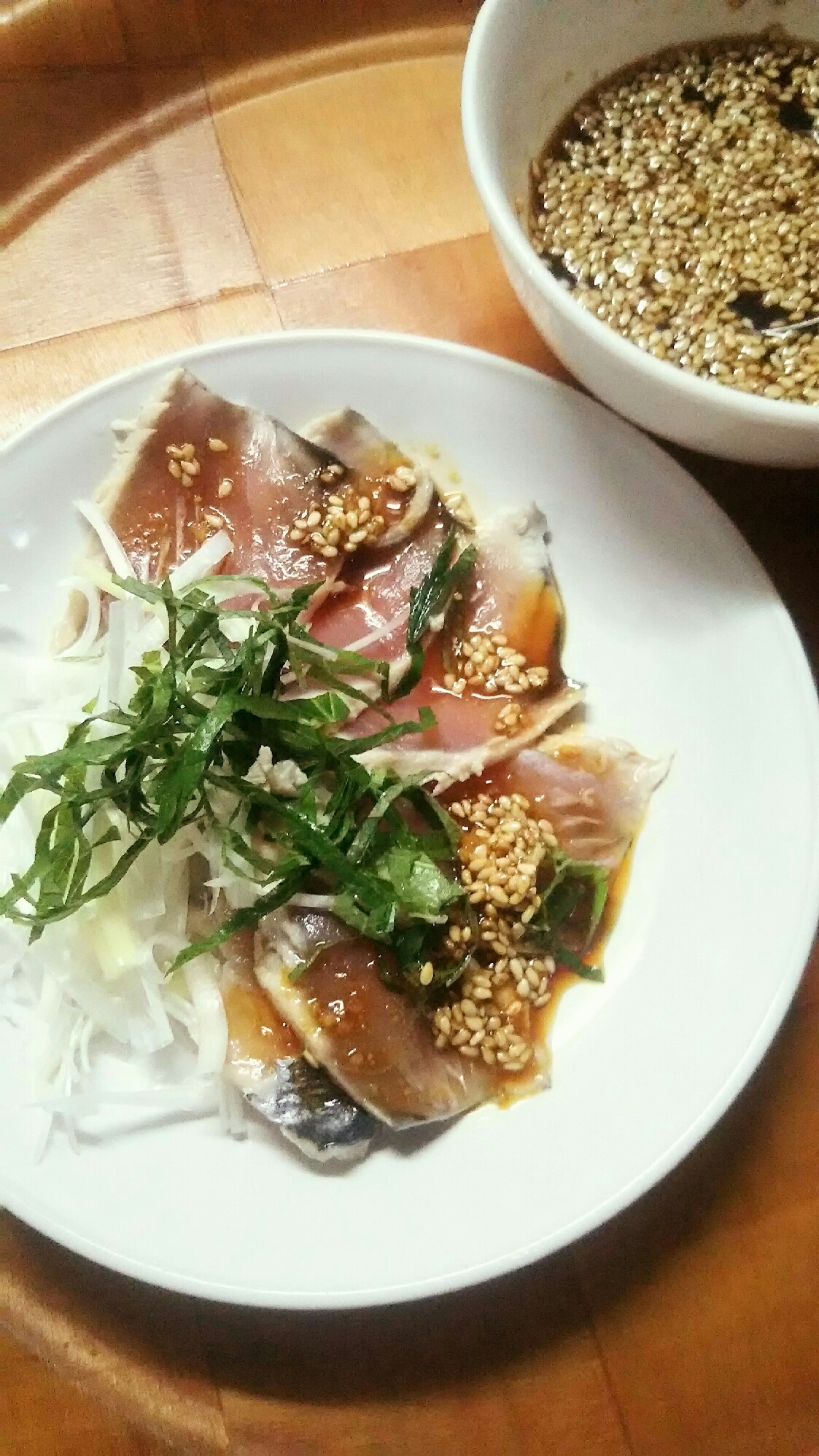 青魚嫌いが作る簡単 カツオのたたきとタレ レシピ 作り方 By えびポテ 楽天レシピ 青魚嫌いが作る簡単 カツオのたたきとタレ レシピ 作り方 By えびポテ 楽天レシピ