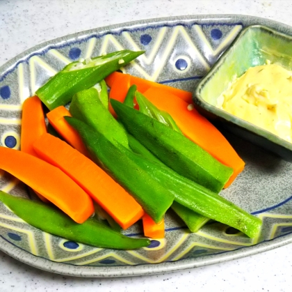簡単～温野菜のサラダ