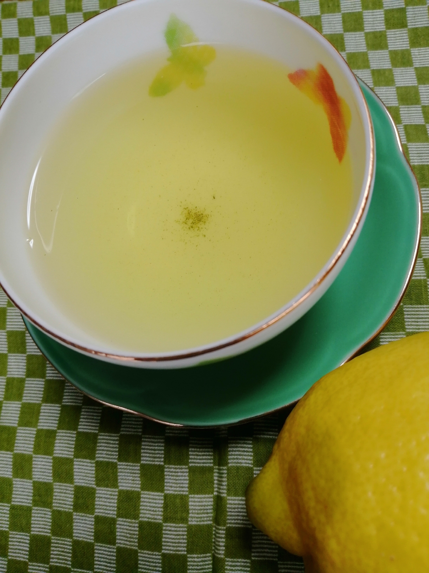 レモン緑茶
