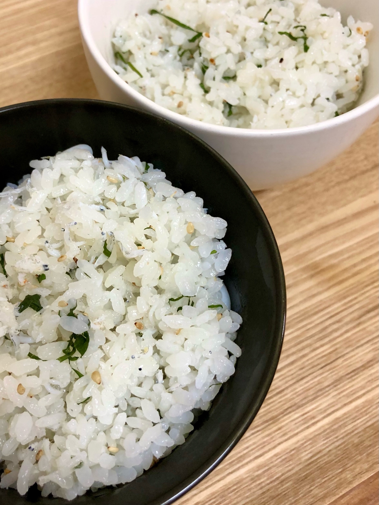 じゃこと大葉のしそ飯☆