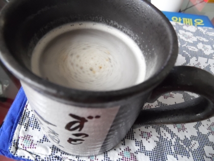 レンジで簡単！毎日の♪無糖カフェオレ