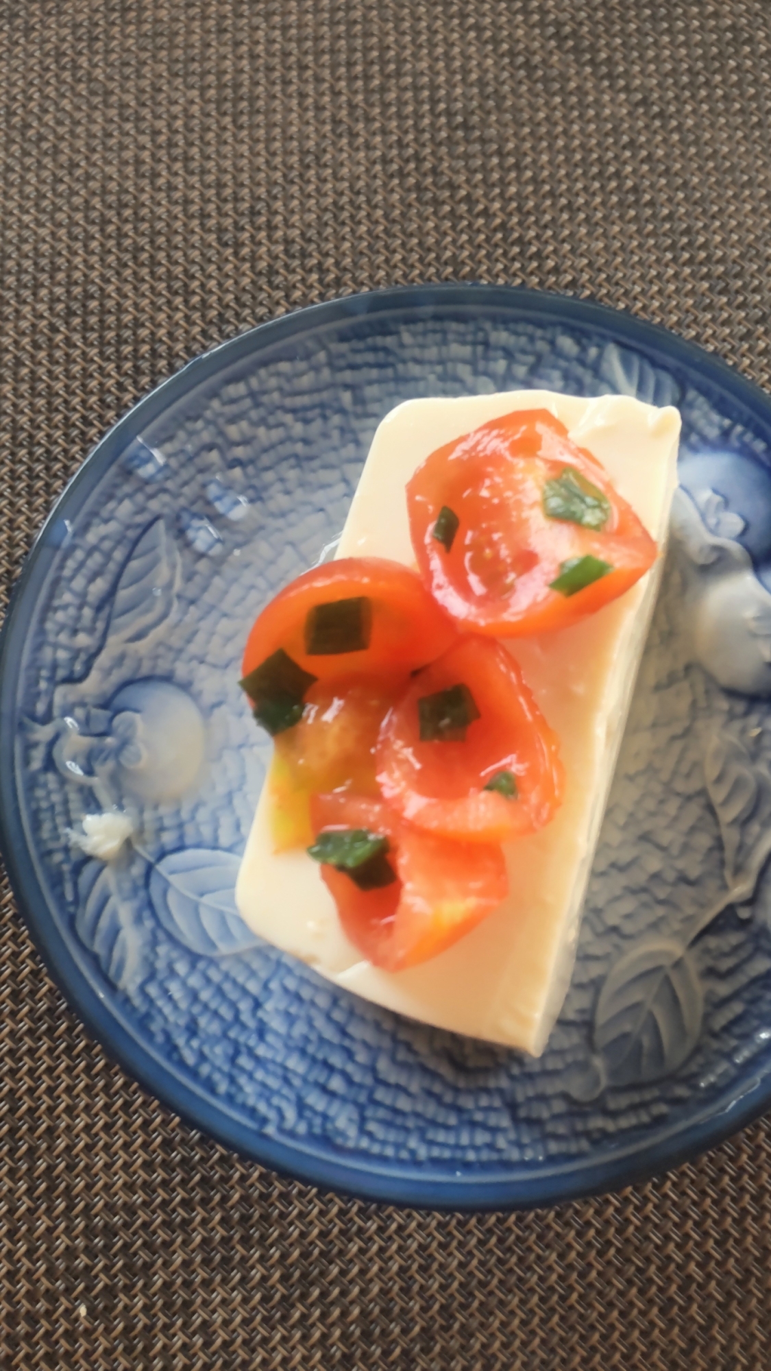 トマトマリネ冷奴